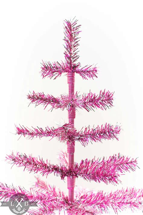 pink feather xmas tree|tinsel christmas trees for sale.